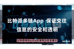 比特派多链App  保证交往信息的安全和透明